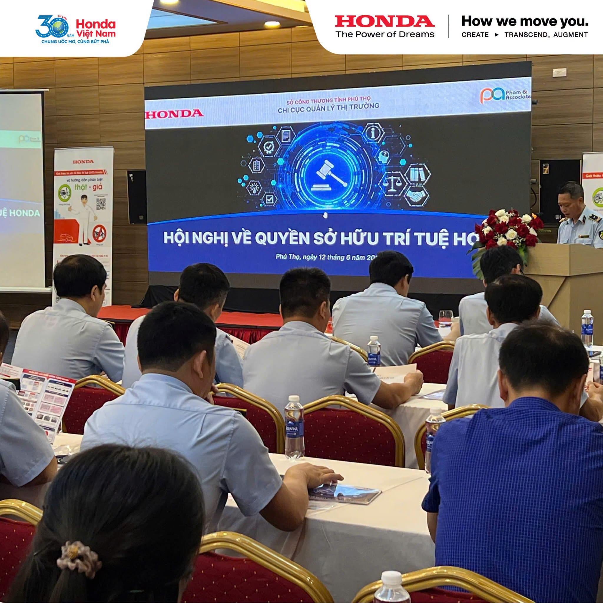 Tăng cường bảo hộ quyền sở hữu trí tuệ Honda Việt Nam tại Phú Thọ